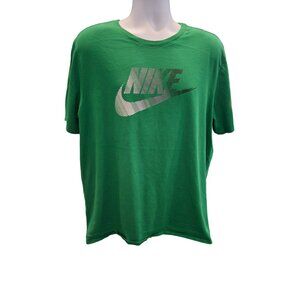 Nike Dri-Fit Tee Green Mens XXL Athletic Cut